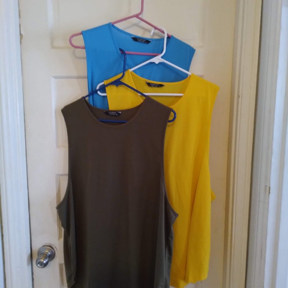 COOFANDY 3 tank tops for one low price. FREE shipping. Size XXL